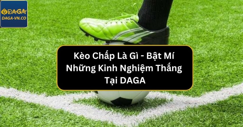 Kèo Chấp Là Gì - Bật Mí Những Kinh Nghiệm Thắng Tại DAGA 1 keo chap la gi
